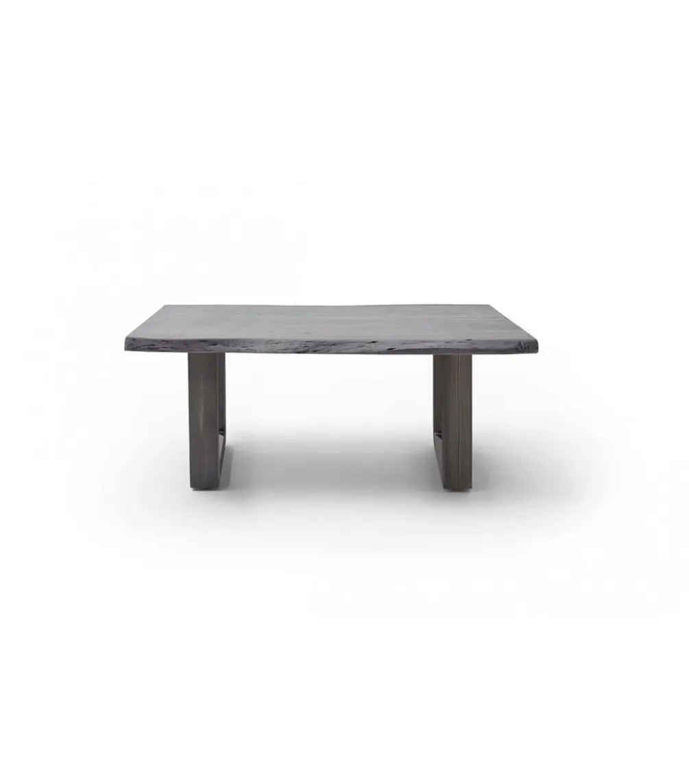 Stolik Kawowy CARTAGENA 110 Cm Akacja W kolorze szarym