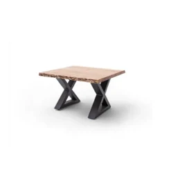 Stolik kawowy CARTAGENA 75 cm drewno akacja