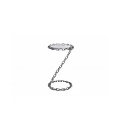 Stolik kawowy CATENA 33 cm srebrny