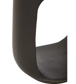 Stolik kawowy CAVE 35 cm drewno mango czarny