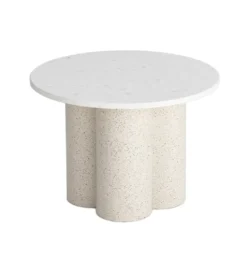 Stolik kawowy CAVRANI 60 cm efekt terrazzo