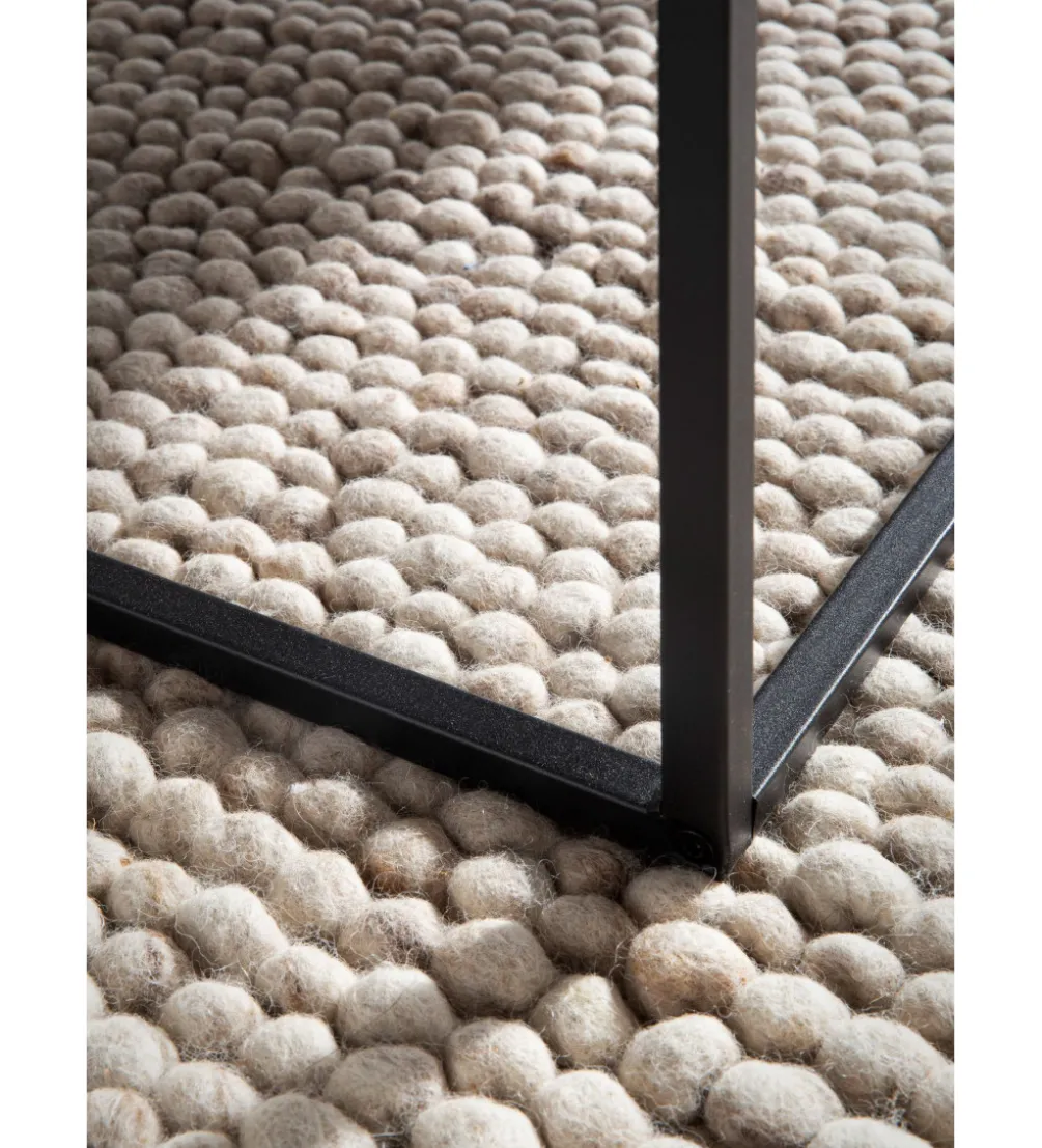 Stolik kawowy CAZANAD 60 cm w optyce marmuru