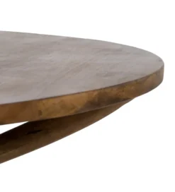 Stolik kawowy CENTRONA 100 cm drewno mango