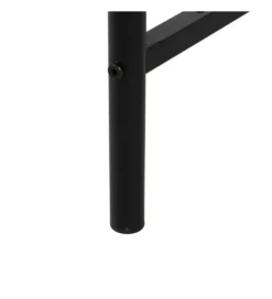 Stolik kawowy CHERAN 69 cm naturalny czarny