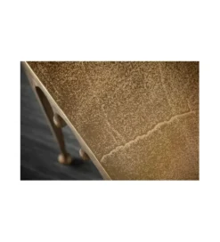 Stolik Kawowy 44 Cm Mystic  Liquid Lin złoty