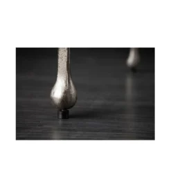 Stolik Kawowy 50 cm Mystic Liquid Line Srebrny