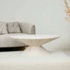 Stolik kawowy CONICA 122 cm drewno mango