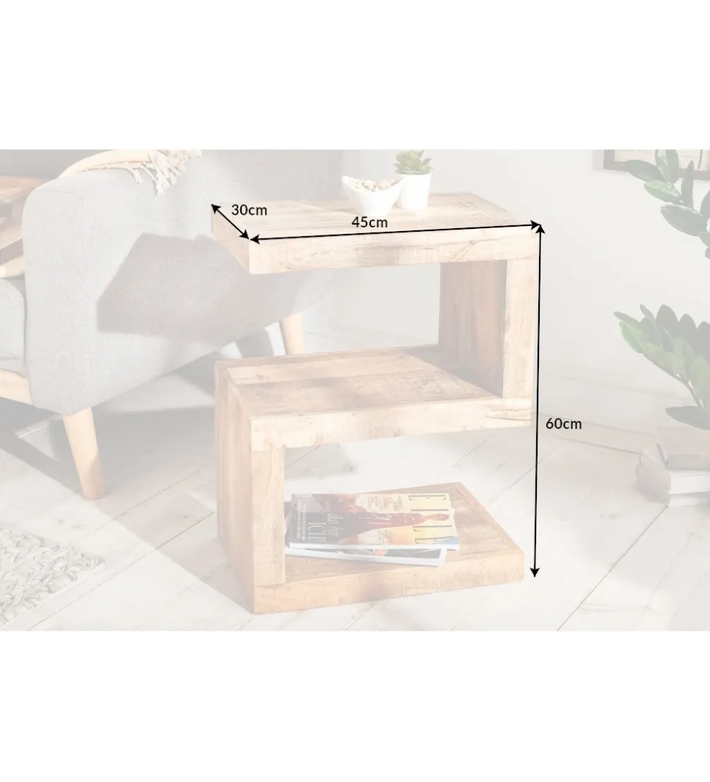 Stolik Kawowy Craft LUXURY II drewno mango