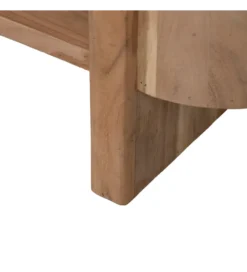 Stolik kawowy CREEL 120 cm drewno akacja