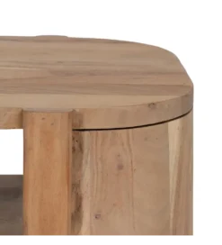 Stolik kawowy CREEL 120 cm drewno akacja