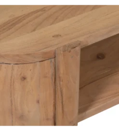 Stolik kawowy CREEL 120 cm drewno akacja