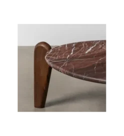 Stolik kawowy CUDBEM 70 cm drewno mango