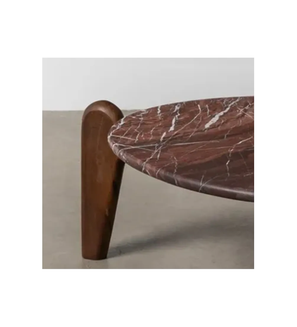 Stolik kawowy CUDBEM 70 cm drewno mango