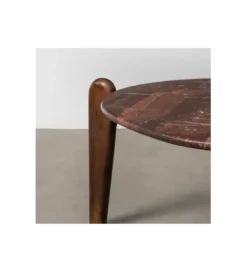 Stolik kawowy CUDBEM 82 cm drewno mango