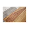 Stolik kawowy Curved 100 cm drewno Sheesham