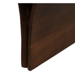Stolik kawowy CUTYK 130 cm drewno akacja brązowe