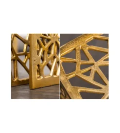 Stolik kawowy DELICADO Abstract SET 2 złoty