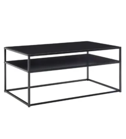 Stolik kawowy DEMIT 100 cm czarny