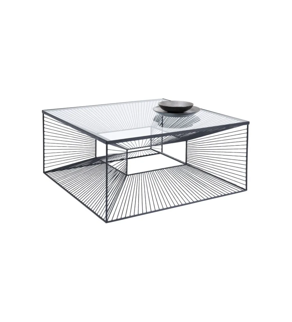 Stolik kawowy DIMENSION 80 cm czarny
