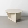 Stolik kawowy DOBEMA 80 cm efekt terrazzo