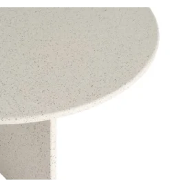 Stolik kawowy DOBEMA 80 cm efekt terrazzo