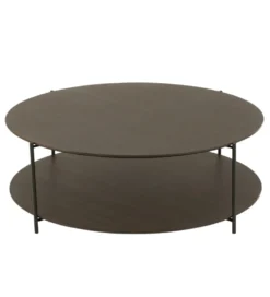 Stolik kawowy DOMERESU 93 cm ciemno brązowy