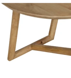Stolik kawowy DREKEO 60 cm drewno mango