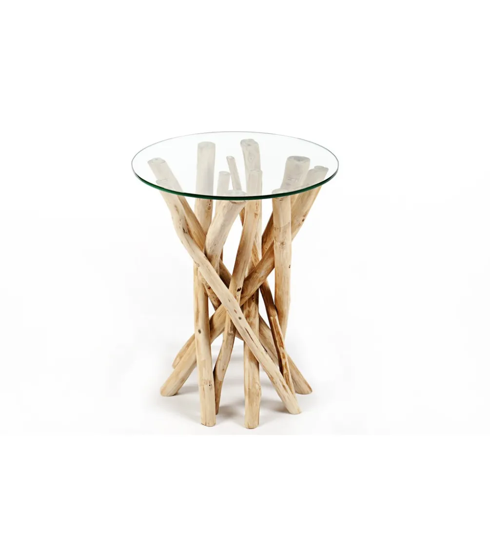 Stolik kawowy Driftwood 35 cm naturalny