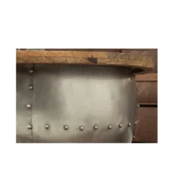 Stolik kawowy Drump Storage 68 cm drewno mango