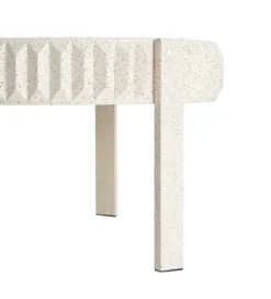 Stolik kawowy EDARNI 79 cm efekt terrazzo