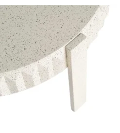 Stolik kawowy EDARNI 79 cm efekt terrazzo