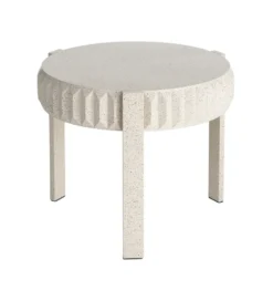Stolik kawowy EDARNI 64 cm efekt terrazzo