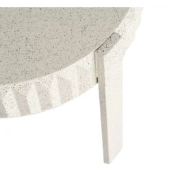Stolik kawowy EDARNI 64 cm efekt terrazzo