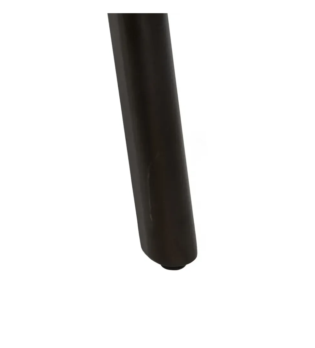 Stolik kawowy EDENSA 60 cm naturalny czarny