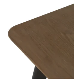 Stolik kawowy EDENSA 60 cm naturalny czarny