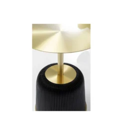 Stolik kawowy Endless Vegas 40 cm złoto czarny