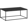 Stolik kawowy ERISA 100 cm w optyce czarnego marmuru