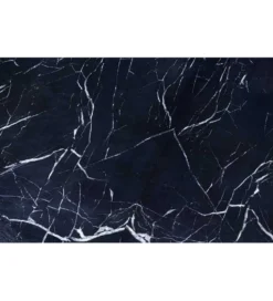 Stolik kawowy EROCK 75 cm w optyce czarnego marmuru