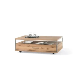 Stolik kawowy ESPERO 115 cm W Kolorze dąb Bianco