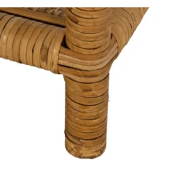 Stolik kawowy ESTAZ 90 cm naturalny ratan