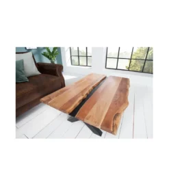 Stolik kawowy EUFRAT Amazonas 105 cm drewno akacja