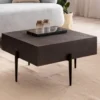 Stolik kawowy EVELIN  64 cm antracytowy
