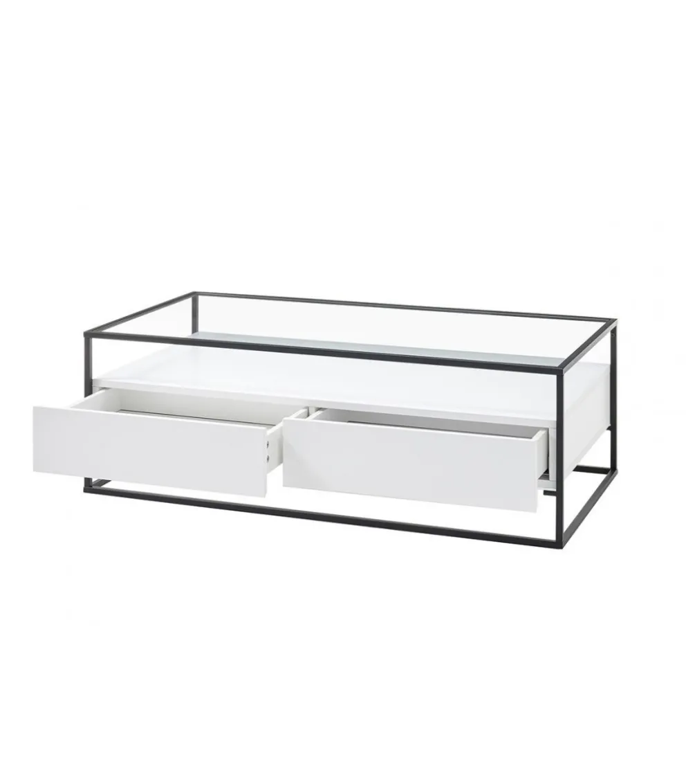 Stolik kawowy EVORA 120 cm biały