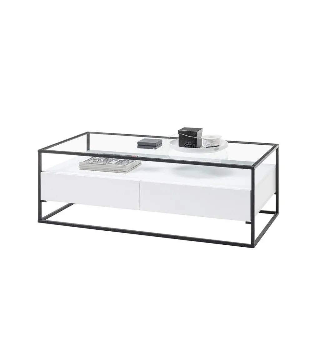 Stolik kawowy EVORA 120 cm biały