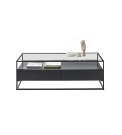 Stolik kawowy EVORA 120 cm czarny