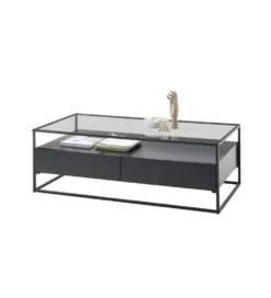 Stolik kawowy EVORA 120 cm czarny