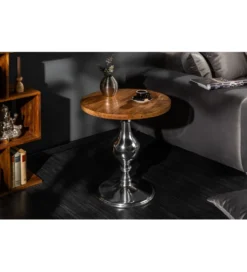 Stolik kawowy Extravagancia 51 cm drewno mango