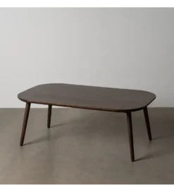 Stolik kawowy FEGANE 115 cm drewno mango