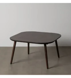 Stolik kawowy FEGANE 80 cm drewno mango