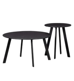 Stolik kawowy FER 40 cm czarny